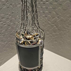 Metal Beer Bottle Cap Holder Beer Shaped